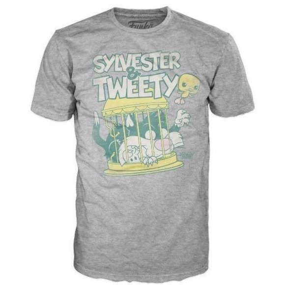 Funko Looney Tunes Sylvester & Tweety T-shirt - Picture 2 of 5